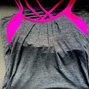 Athleta workout top/dress with built in sports bra